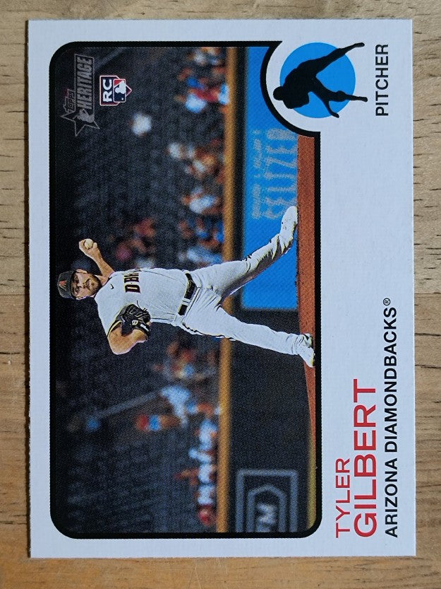 2022 Topps Heritage #36 Tyler Gilbert RC