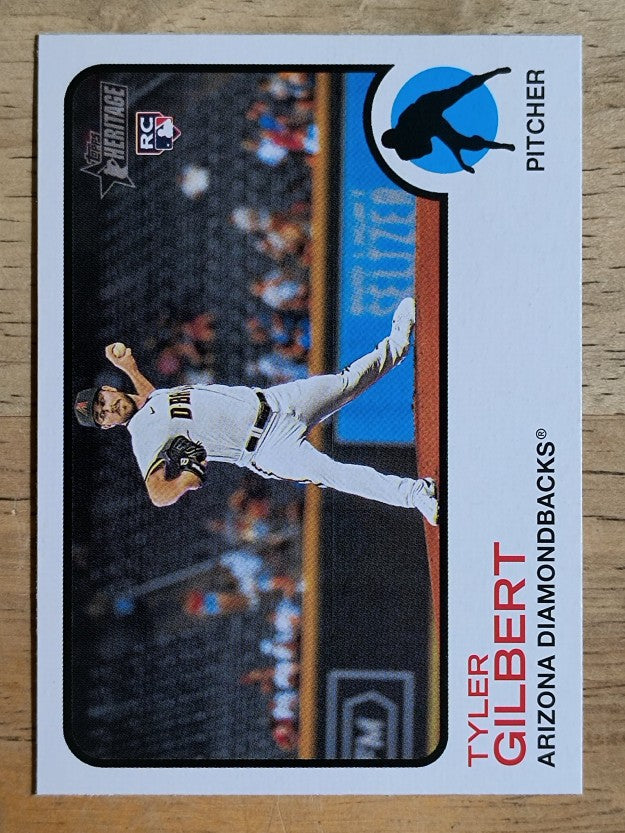 2022 Topps Heritage #36 Tyler Gilbert RC