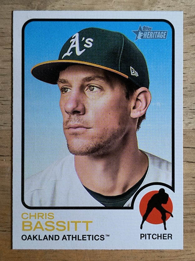 2022 Topps Heritage #38 Chris Bassitt