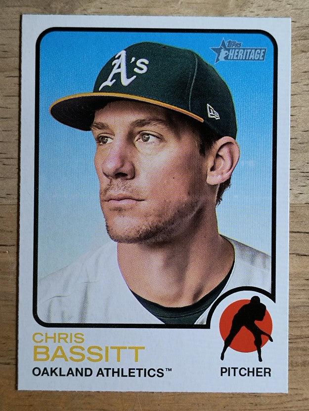 2022 Topps Heritage #38 Chris Bassitt