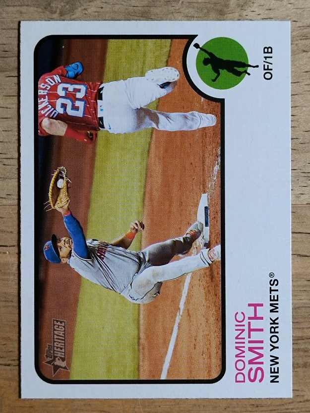 2022 Topps Heritage #40 Dominic Smith