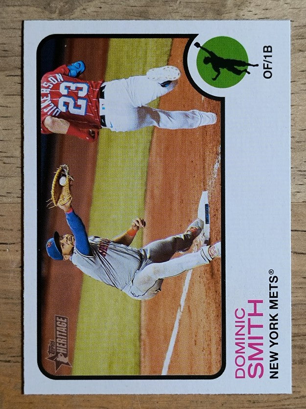 2022 Topps Heritage #40 Dominic Smith