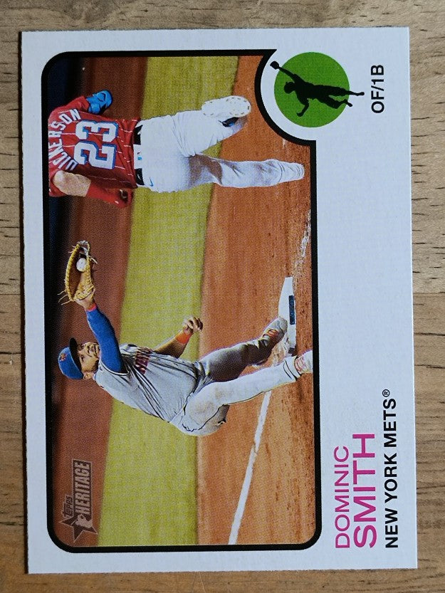 2022 Topps Heritage #40 Dominic Smith