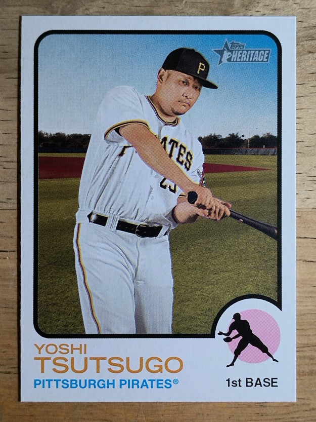 2022 Topps Heritage #41 Yoshi Tsutsugo