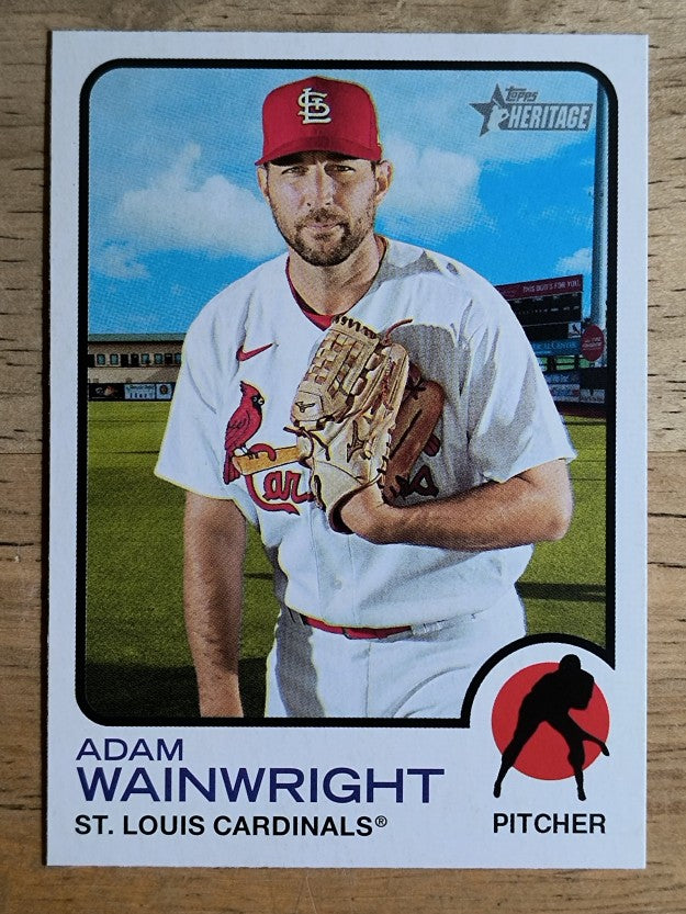 2022 Topps Heritage #42 Adam Wainwright