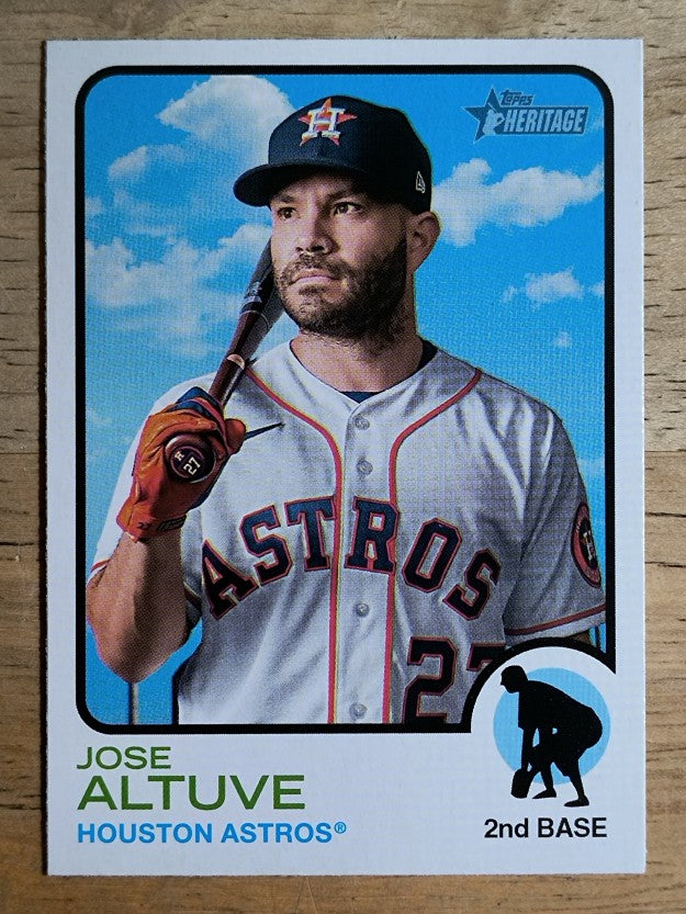 2022 Topps Heritage #43 Jose Altuve