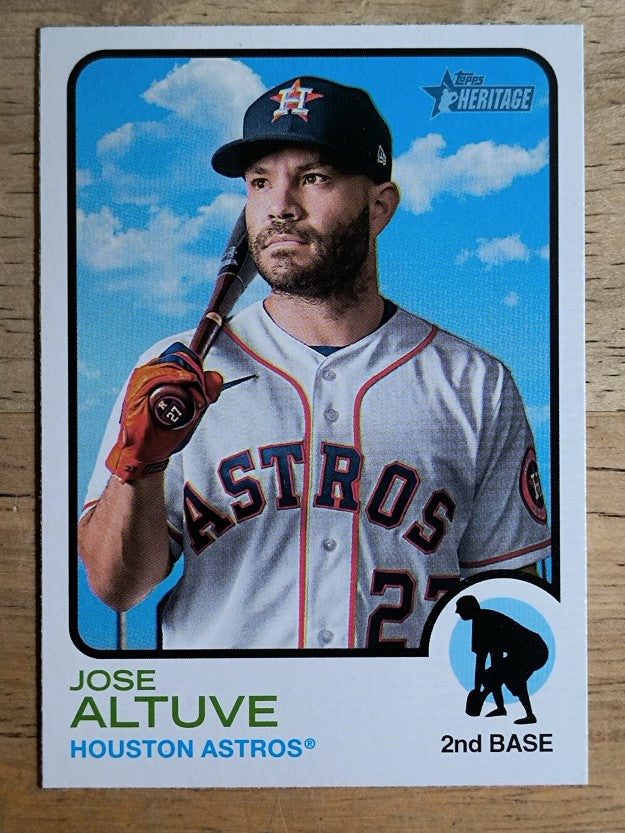 2022 Topps Heritage #43 Jose Altuve