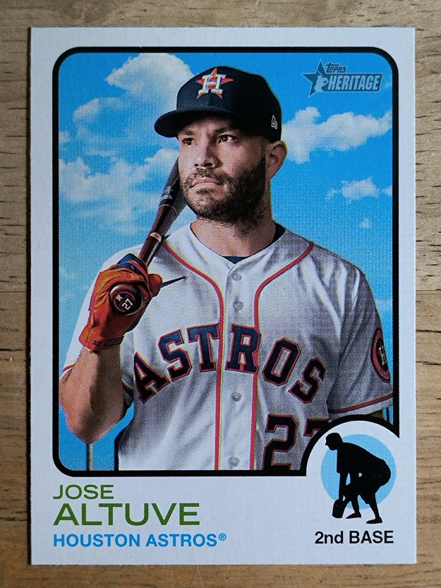 2022 Topps Heritage #43 Jose Altuve