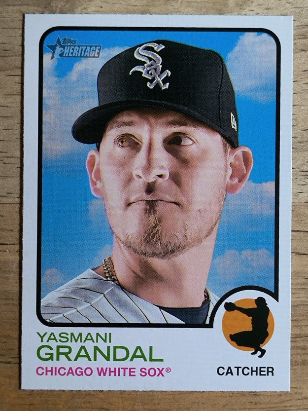 2022 Topps Heritage #47 Yasmani Grandal