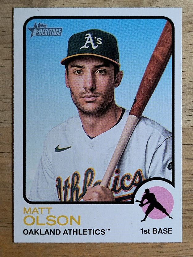 2022 Topps Heritage #48 Matt Olson