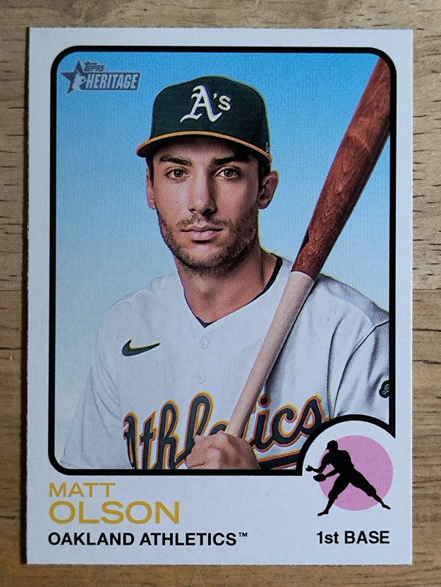 2022 Topps Heritage #48 Matt Olson
