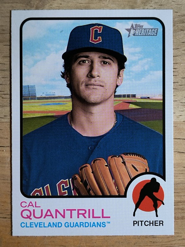 2022 Topps Heritage #51 Cal Quantrill