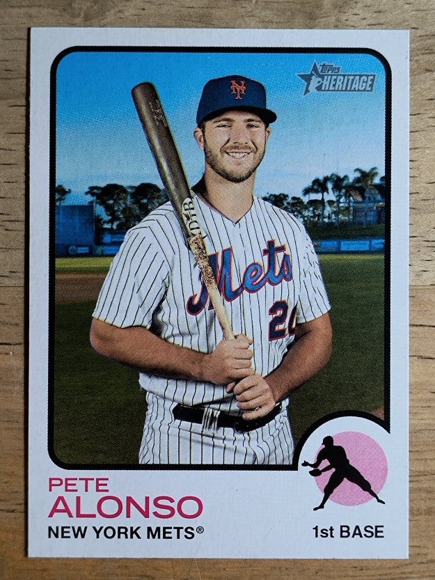 2022 Topps Heritage #54 Pete Alonso