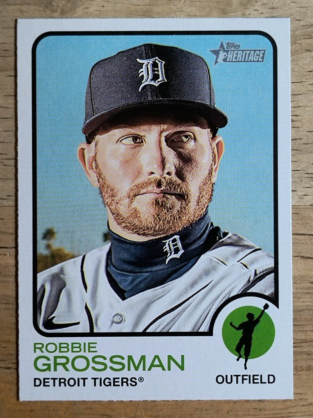 2022 Topps Heritage #58 Robbie Grossman