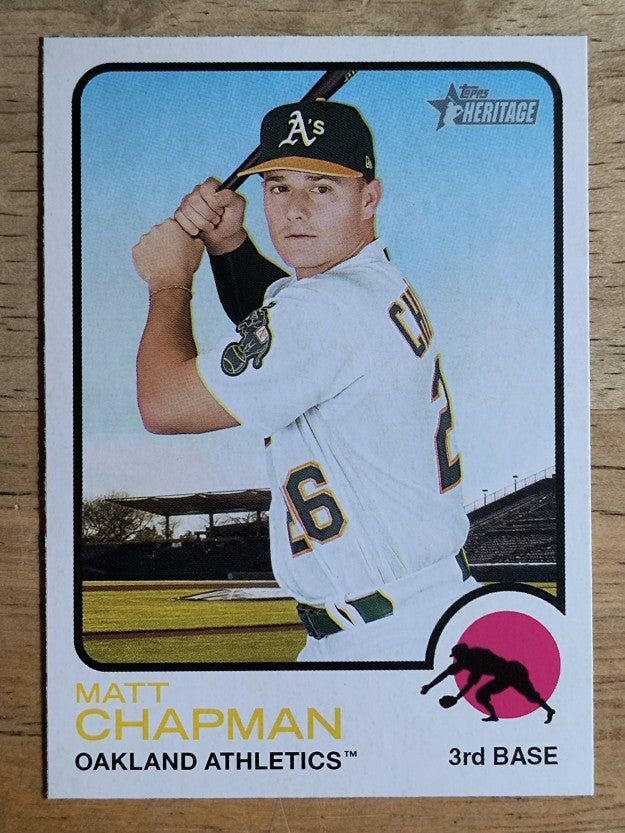 2022 Topps Heritage #59 Matt Chapman