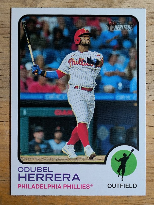2022 Topps Heritage #60 Odubel Herrera
