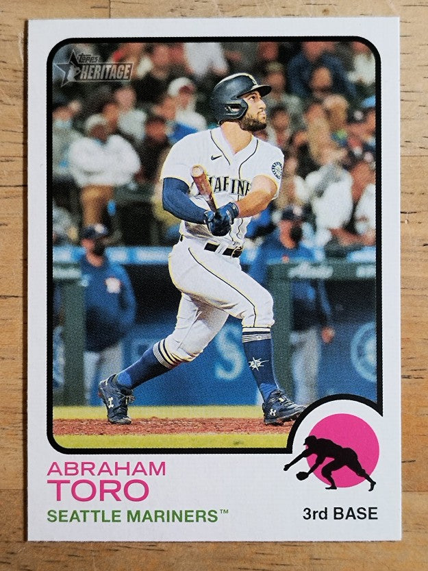 2022 Topps Heritage #74 Abraham Toro