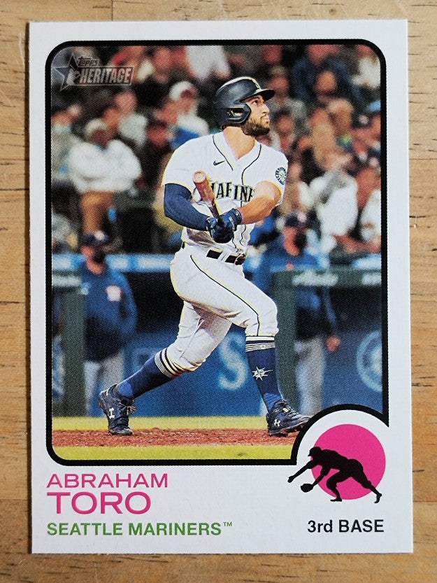 2022 Topps Heritage #74 Abraham Toro