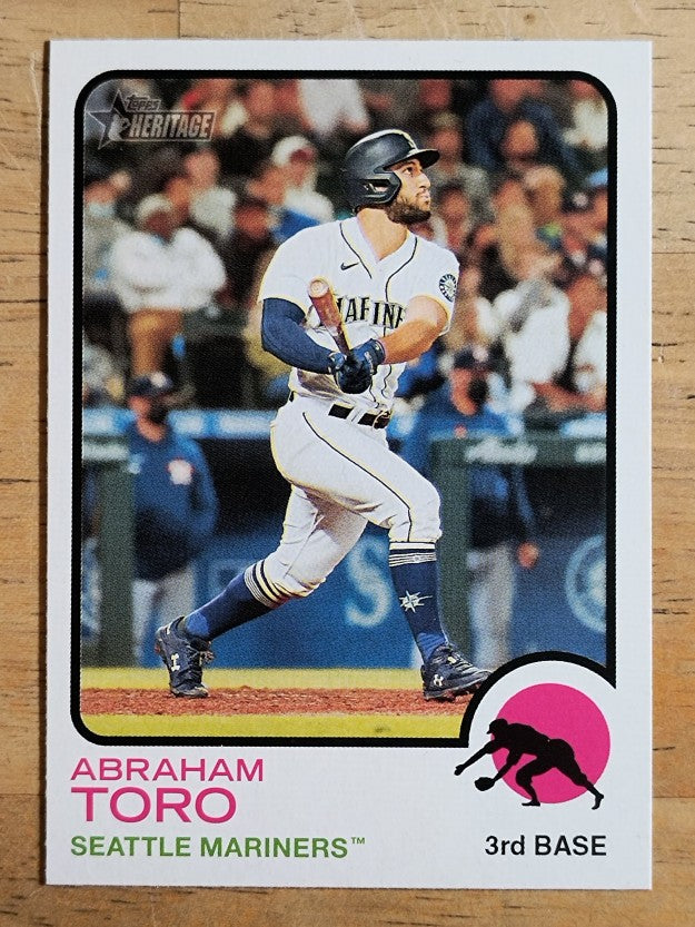 2022 Topps Heritage #74 Abraham Toro