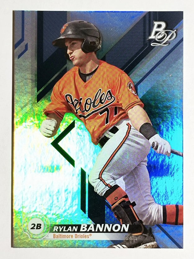 2019 Bowman Platinum Top Prospects #TOP68 Rylan Bannon