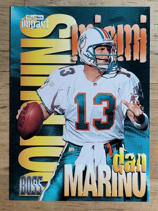 1997 SkyBox Impact Boss #15 Dan Marino
