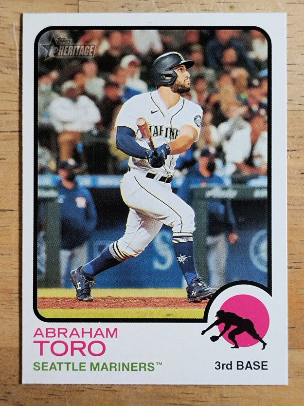 2022 Topps Heritage #74 Abraham Toro