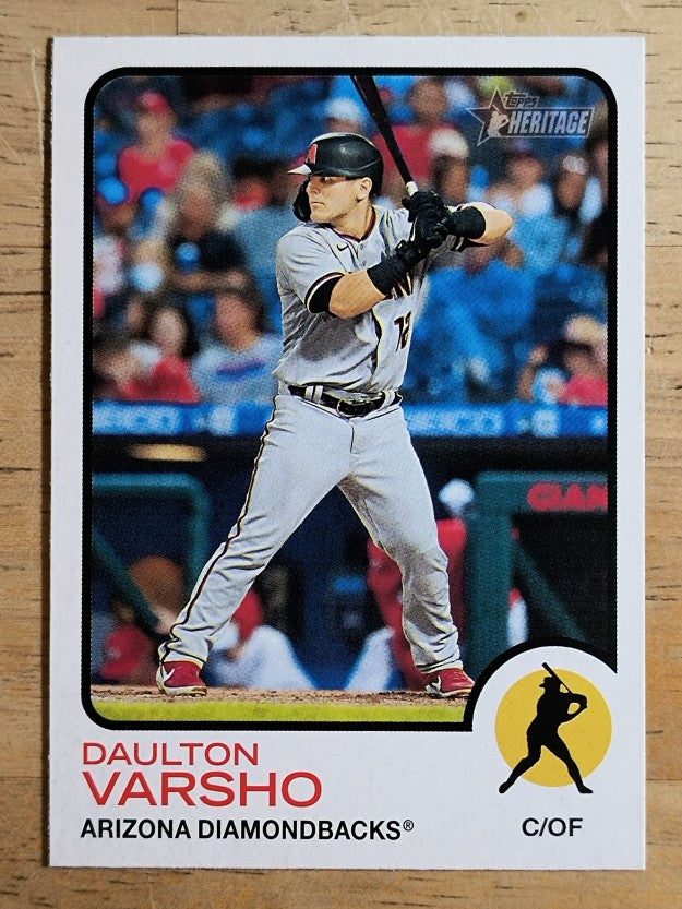 2022 Topps Heritage #78 Daulton Varsho