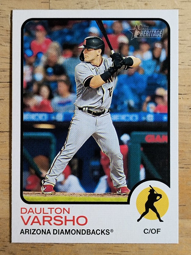 2022 Topps Heritage #78 Daulton Varsho