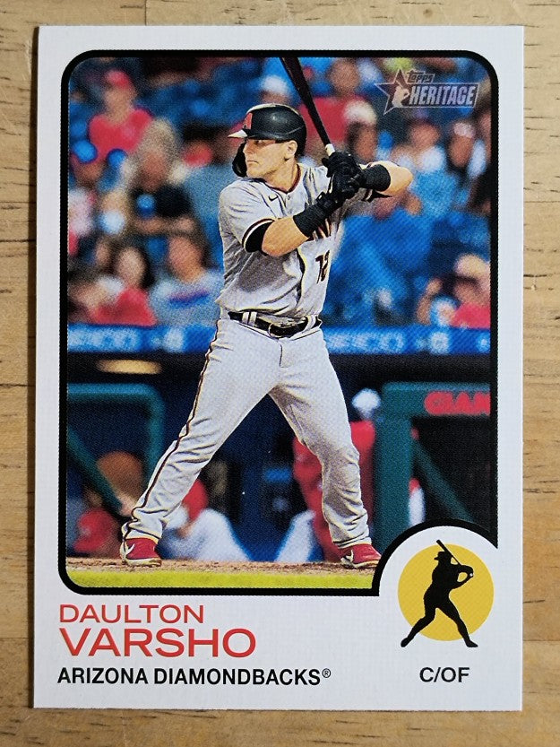 2022 Topps Heritage #78 Daulton Varsho
