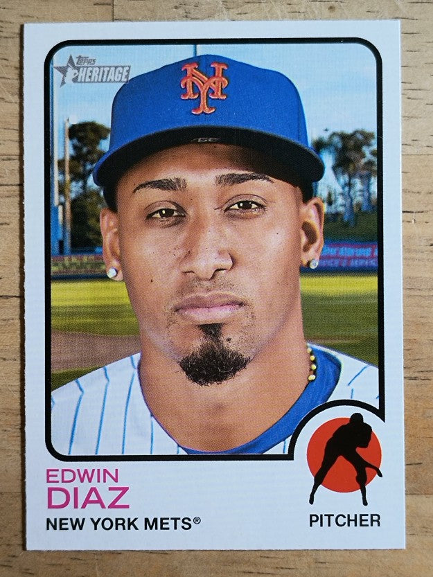 2022 Topps Heritage #80 Edwin Diaz