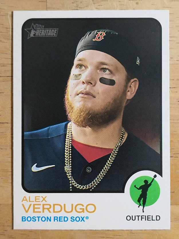 2022 Topps Heritage #81 Alex Verdugo