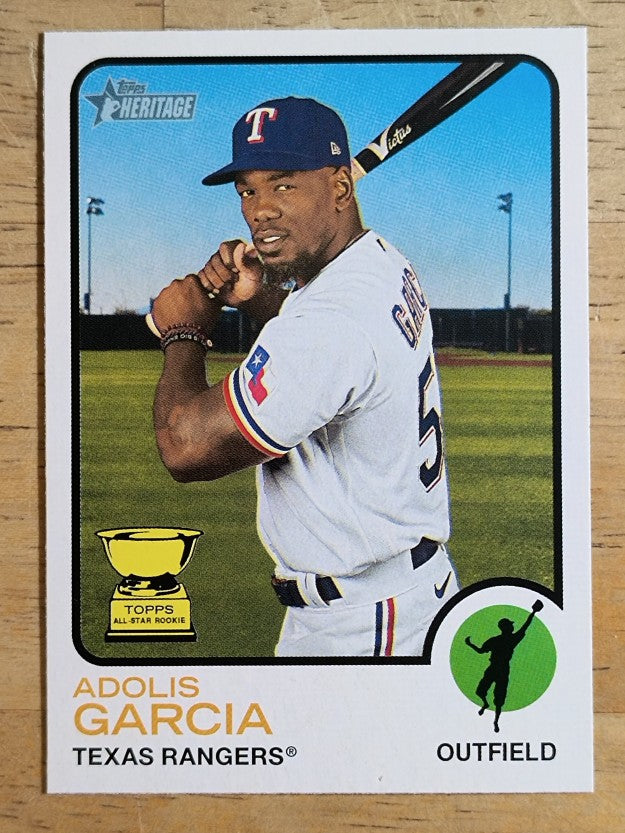2022 Topps Heritage #83 Adolis Garcia
