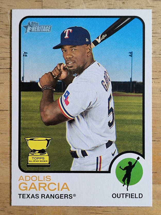 2022 Topps Heritage #83 Adolis Garcia