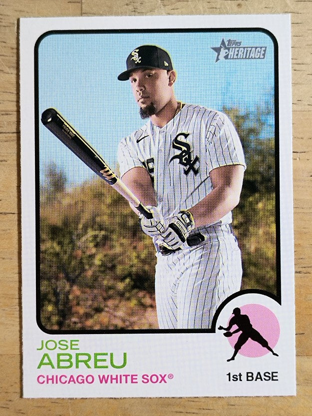 2022 Topps Heritage #84 Jose Abreu