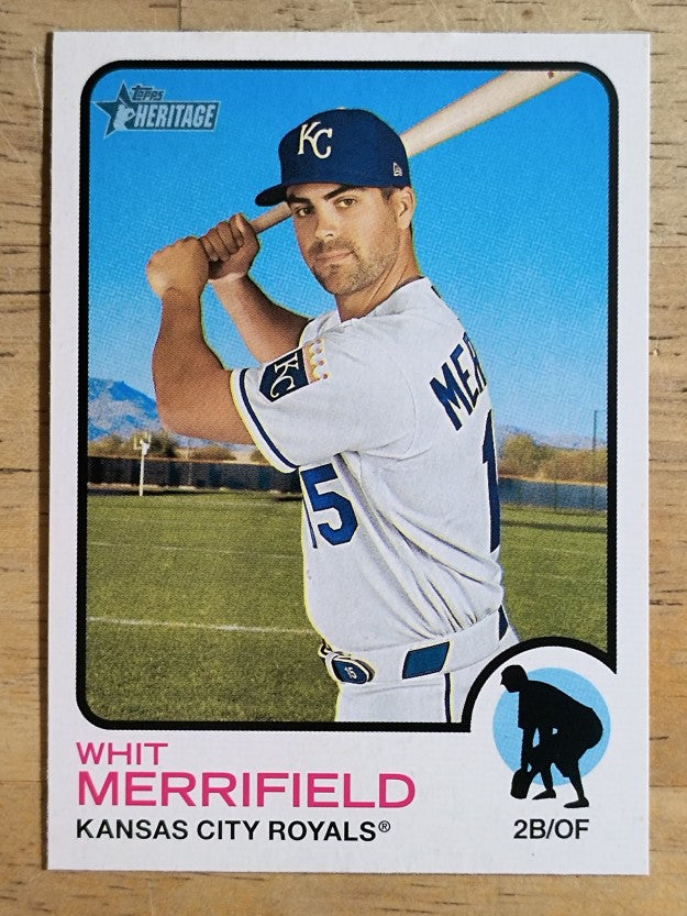 2022 Topps Heritage #89 Whit Merrifield