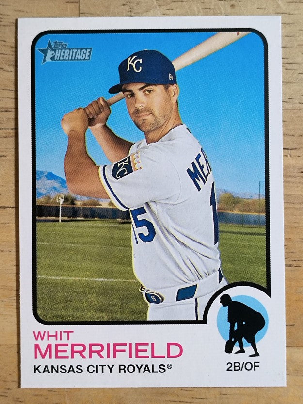 2022 Topps Heritage #89 Whit Merrifield