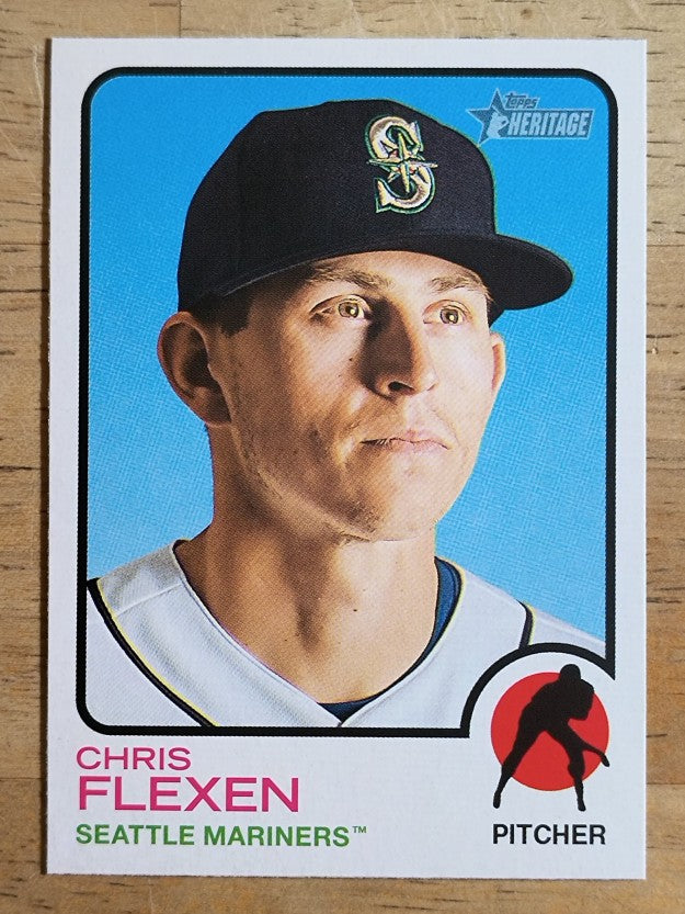 2022 Topps Heritage #94 Chris Flexen