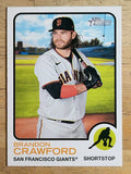 2022 Topps Heritage #95 Brandon Crawford