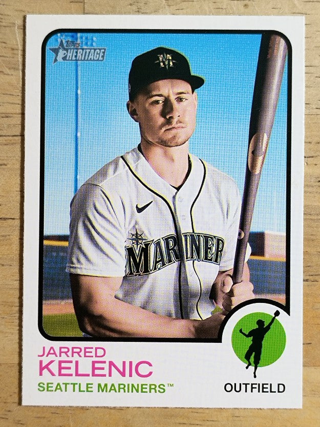 2022 Topps Heritage #96 Jarred Kelenic
