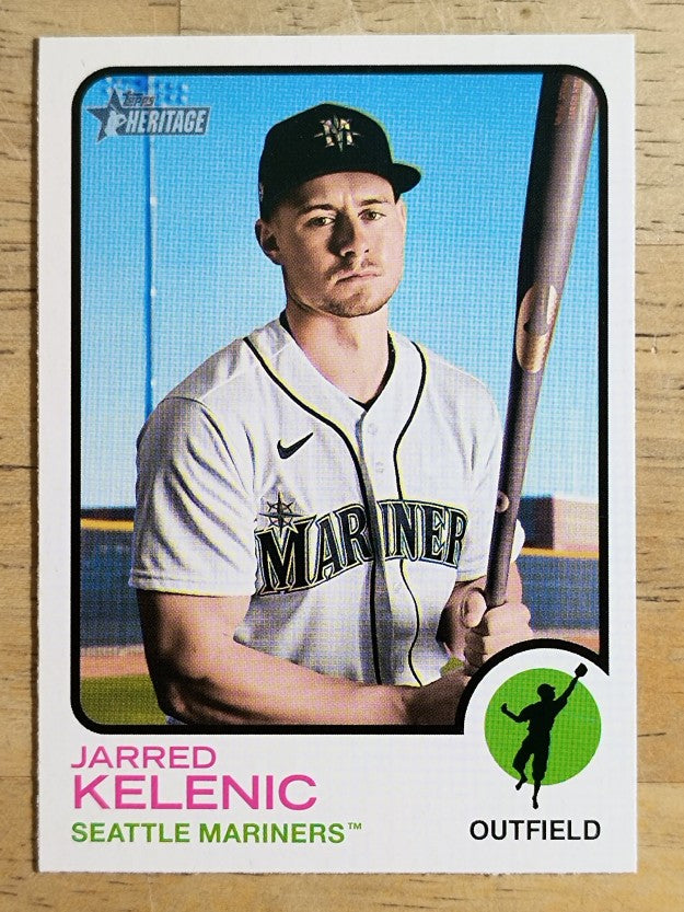 2022 Topps Heritage #96 Jarred Kelenic