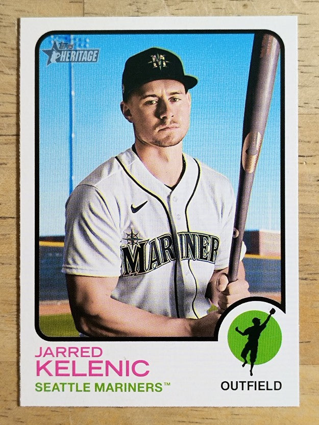 2022 Topps Heritage #96 Jarred Kelenic