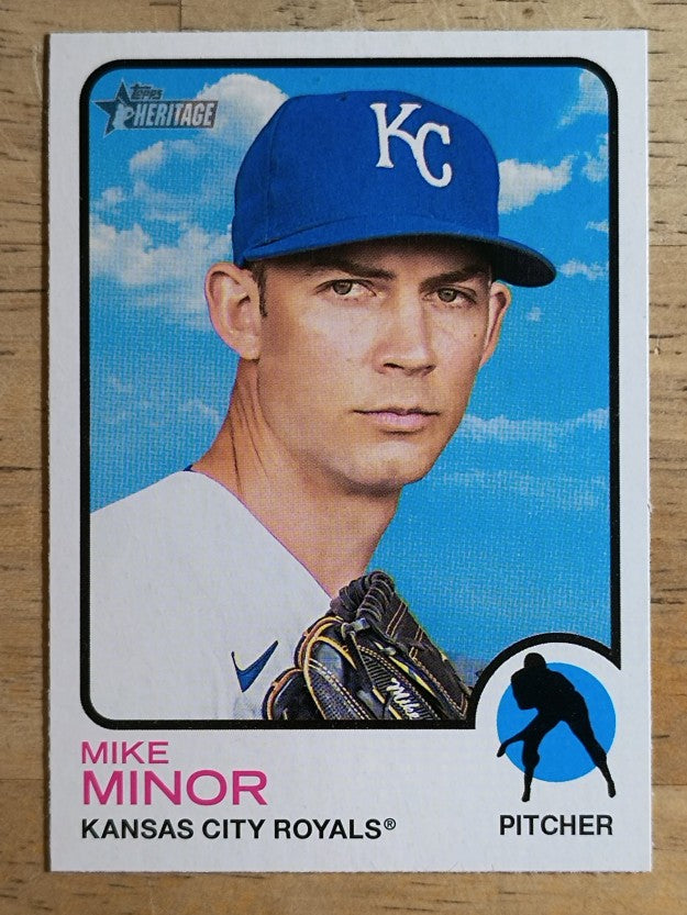 2022 Topps Heritage #102 Mike Minor
