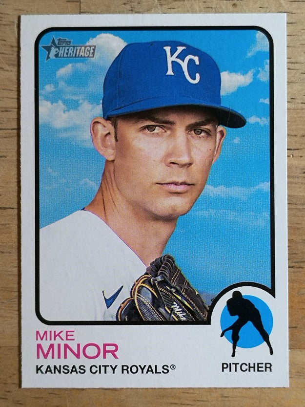 2022 Topps Heritage #102 Mike Minor