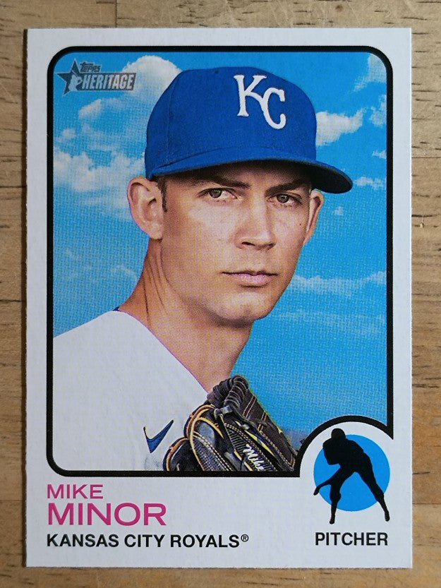 2022 Topps Heritage #102 Mike Minor