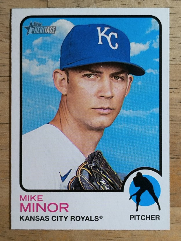 2022 Topps Heritage #102 Mike Minor