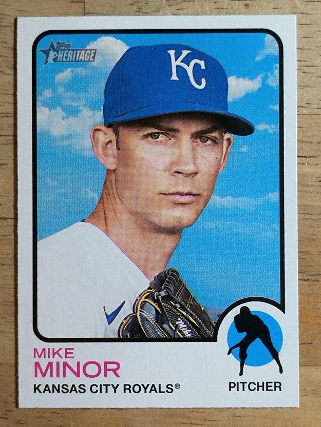 2022 Topps Heritage #102 Mike Minor