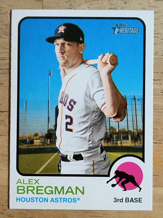 2022 Topps Heritage #104 Alex Bregman