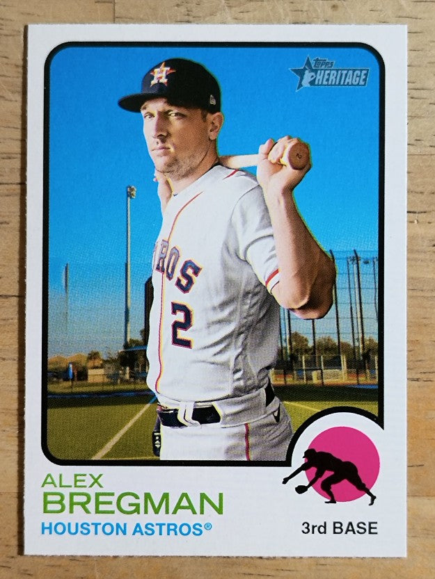 2022 Topps Heritage #104 Alex Bregman