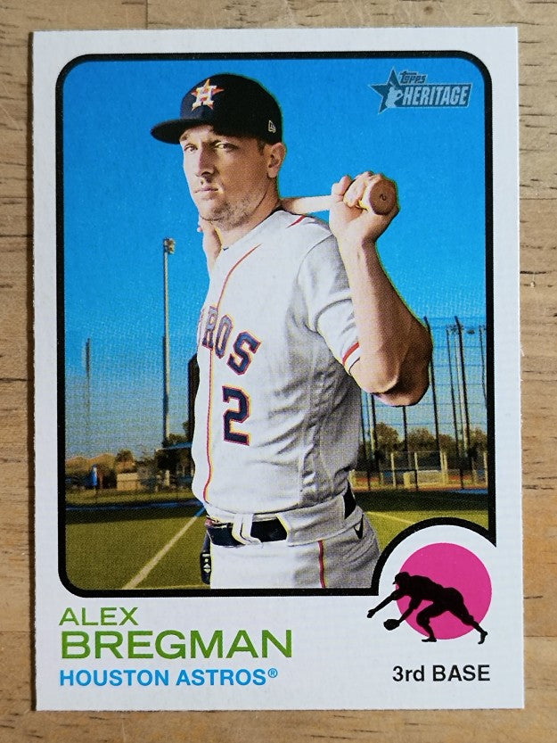 2022 Topps Heritage #104 Alex Bregman