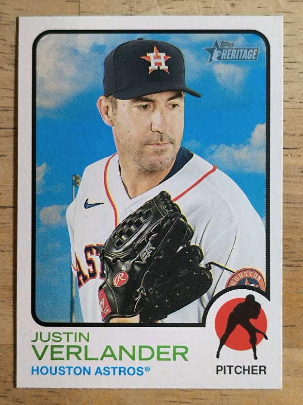 2022 Topps Heritage #105 Justin Verlander